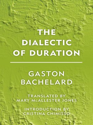 cover image of The Dialectic of Duration